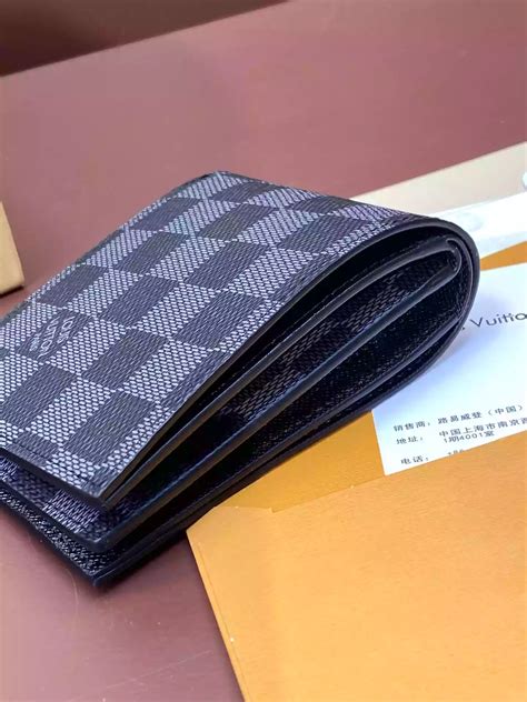 AMERIGO WALLET Damier Graphite Canvas .